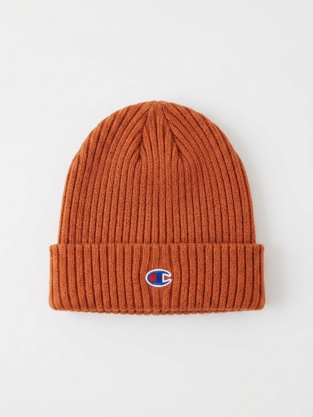 Champion Knit Cuffed Beanie - Burnt Orange